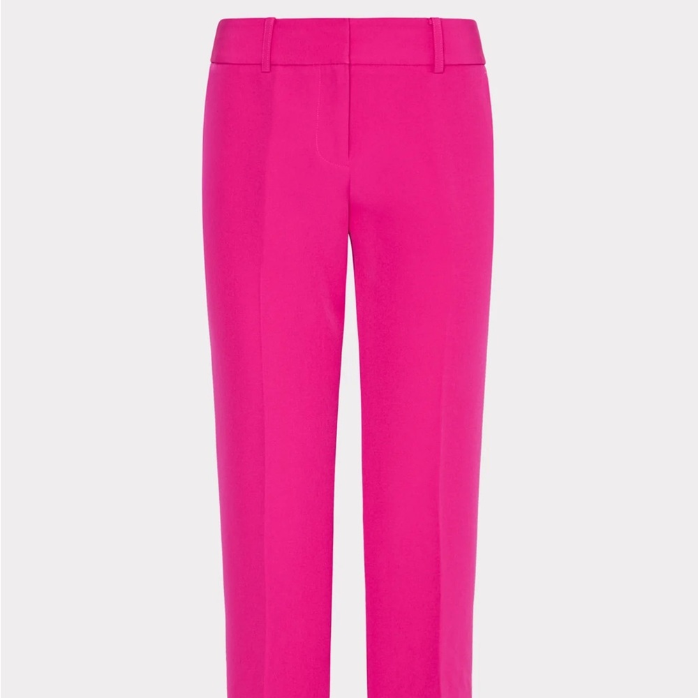 Milly nicola cady lined pants fuschia